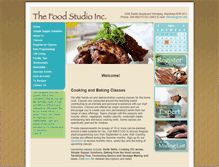 Tablet Screenshot of foodstudio.net